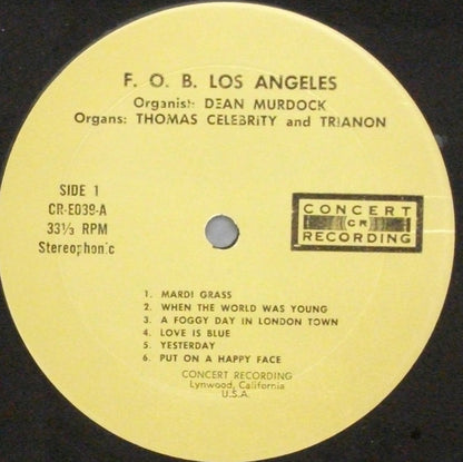 F. O. B. Los Angeles  - secondary