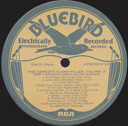 The Complete Glenn Miller Volume IX 1939-1942 - secondary