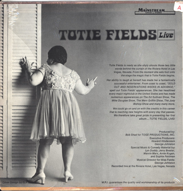 Totie Fields - Live