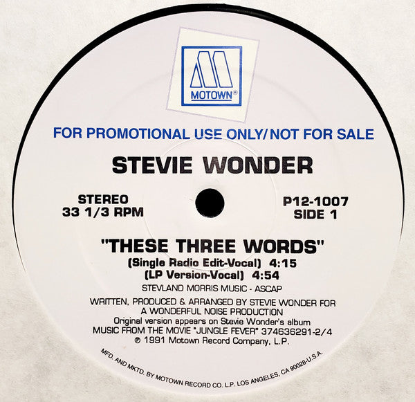 These Three Words - primary