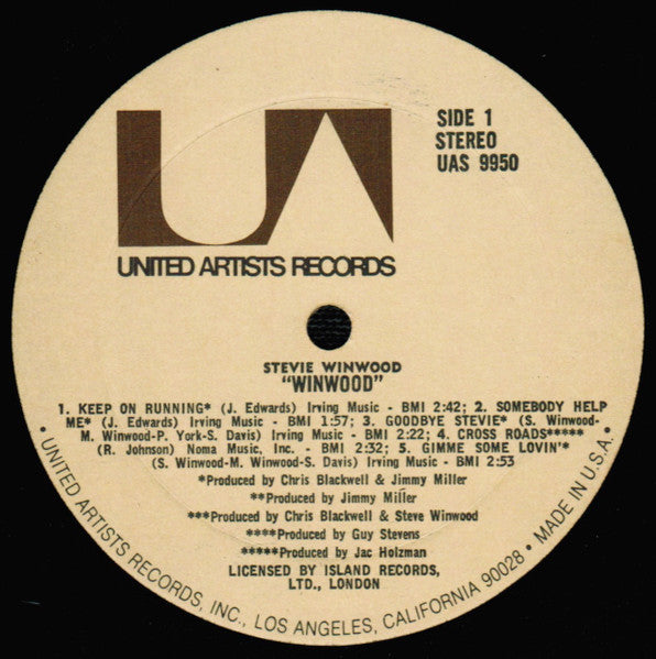 Winwood - secondary