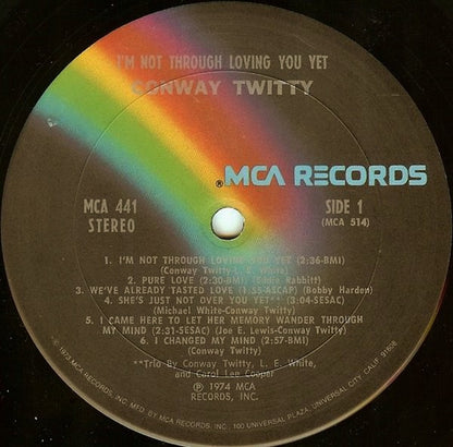 Conway Twitty - I'm Not Through Loving You Yet