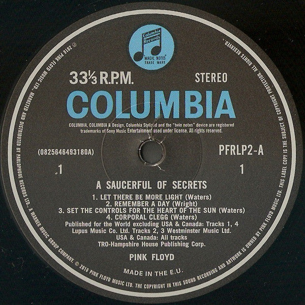 A Saucerful Of Secrets - secondary