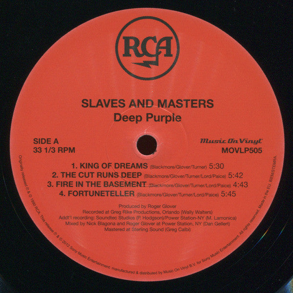 Slaves And Masters - secondary