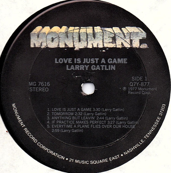 Larry Gatlin - Love Is Just A Game