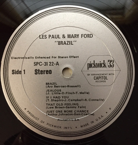 Brazil (The Wild Guitars Of Les Paul & Mary Ford) - secondary