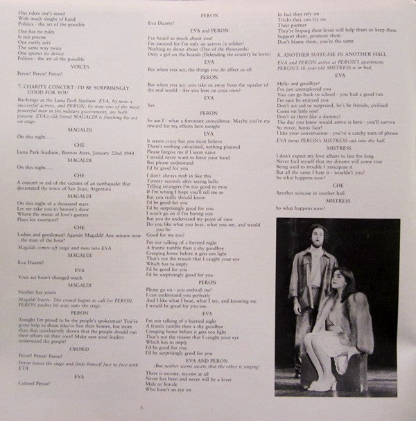 Andrew Lloyd Webber, Tim Rice - Evita: Premiere American Recording