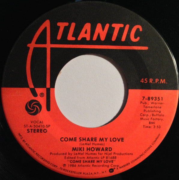 Come Share My Love - secondary
