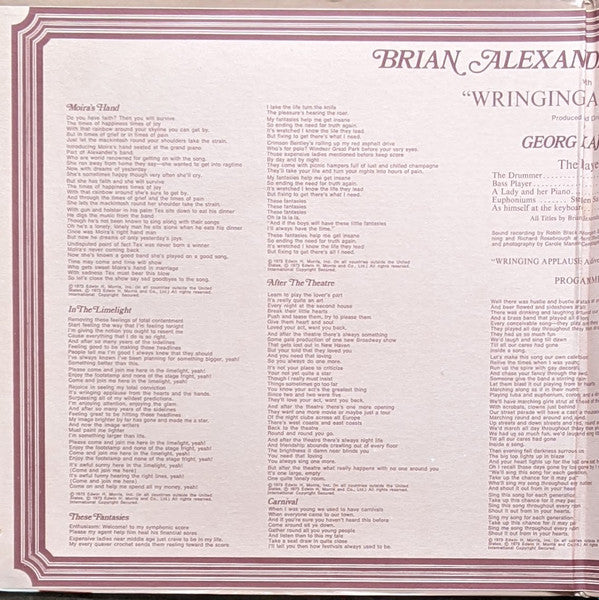 Wringing Applause - secondary