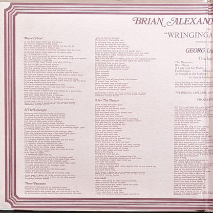 Wringing Applause - secondary