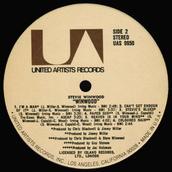 Winwood - secondary