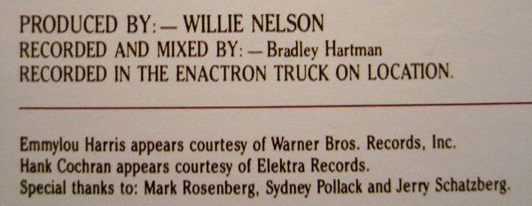Willie Nelson & Family - Honeysuckle Rose (Music From The Original Soundtrack)