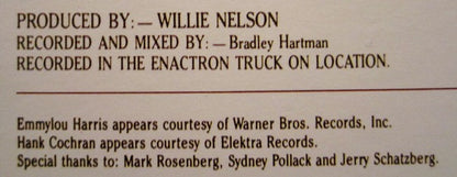 Willie Nelson & Family - Honeysuckle Rose (Music From The Original Soundtrack)