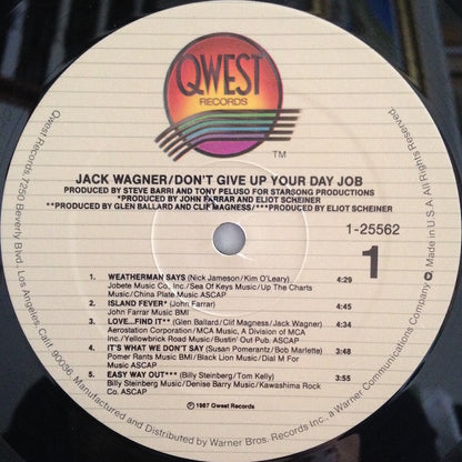 Don't Give Up Your Day Job - secondary