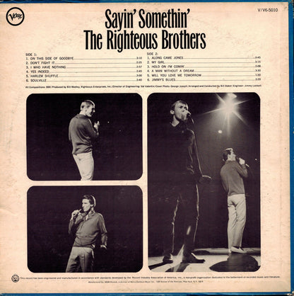 Sayin' Somethin' - secondary