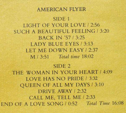 American Flyer - secondary