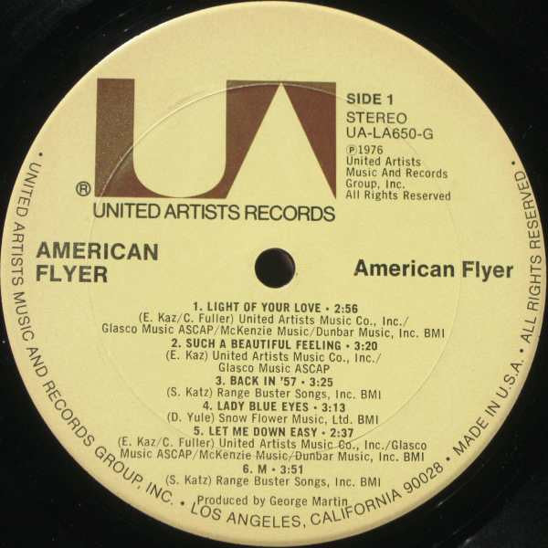 American Flyer - secondary