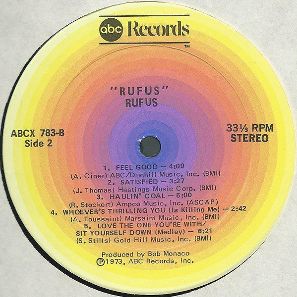 Rufus - secondary