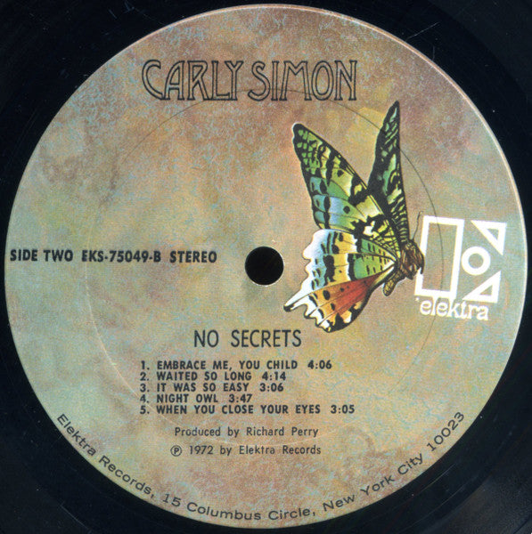 No Secrets - secondary