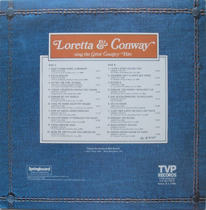 Conway Twitty & Loretta Lynn - Sing The Great Country Hits