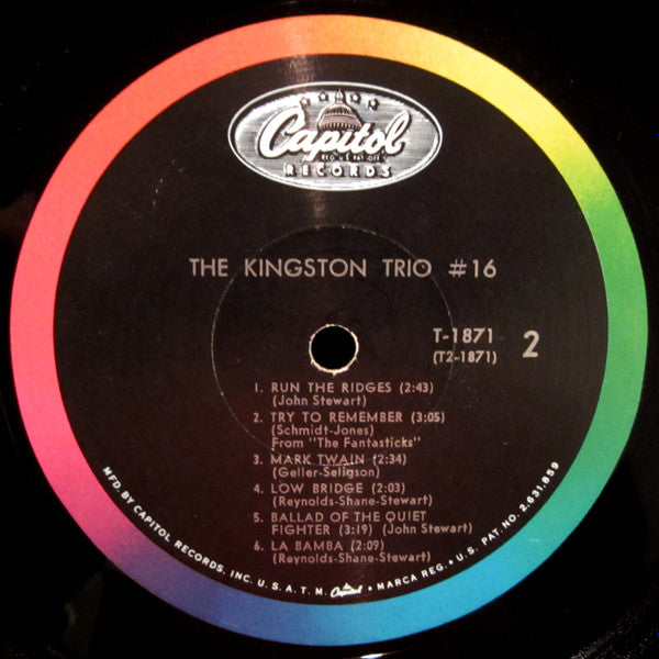 Kingston Trio - The Kingston Trio #16