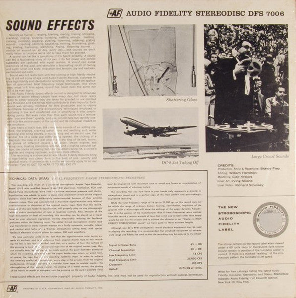 Sound Effects Volume 1 - secondary