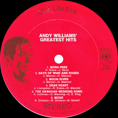 Andy Williams' Greatest Hits - secondary