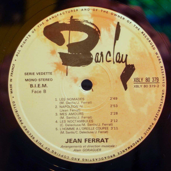 10 Grandes Chansons De Jean Ferrat - secondary