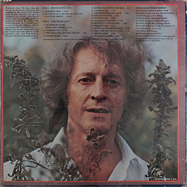 Paul Roche - Ad Nauseum Or Death At Fun City Or Future Shock