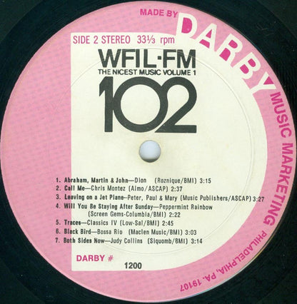 Various - WFIL-FM The Nicest Music Volume 1