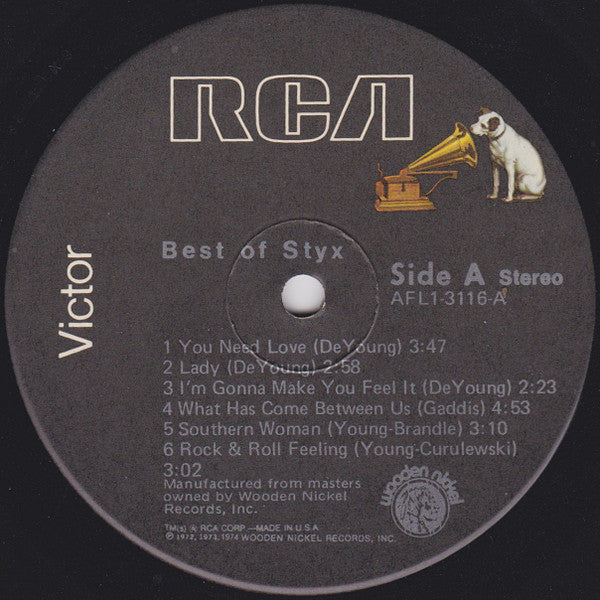 Best Of Styx - secondary