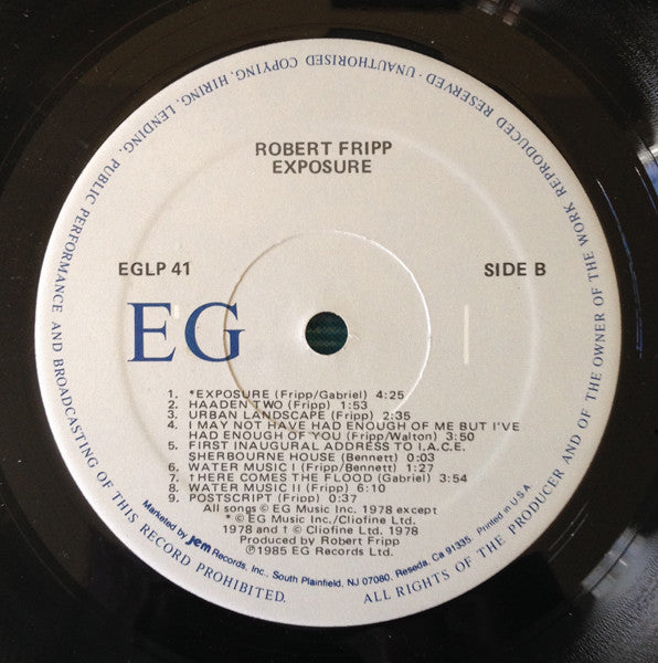 Exposure - secondary