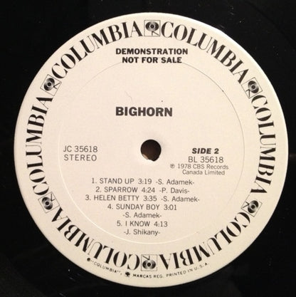 Bighorn - secondary