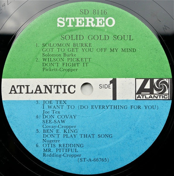 Various - Solid Gold Soul (America's Great Soul Singers)