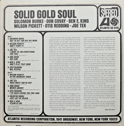 Various - Solid Gold Soul (America's Great Soul Singers)
