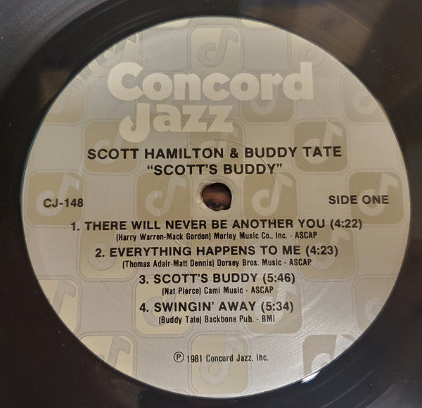 Scott Hamilton, Buddy Tate - Scott's Buddy