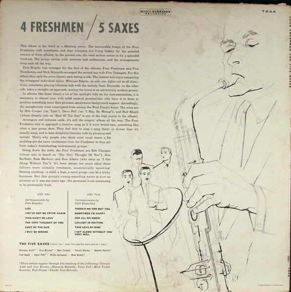 Four Freshmen And Five Saxes - secondary