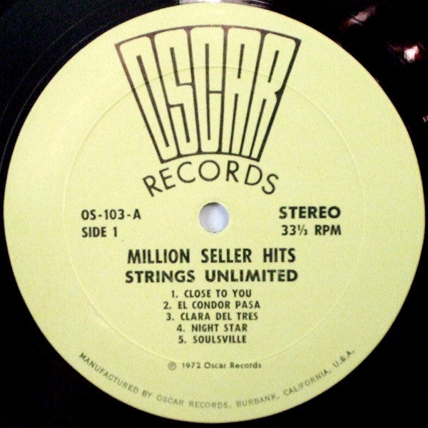 Strings Unlimited (2) - Million Seller Hits