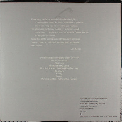 Jim Keeler - Time Is Ours