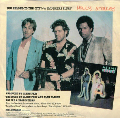 You Belong To The City - secondary