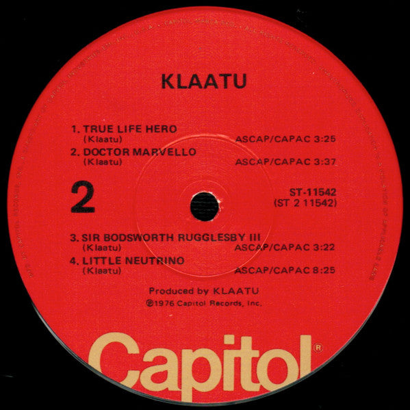 Klaatu - secondary