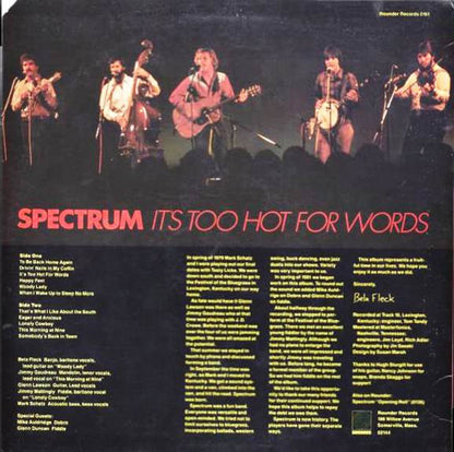 It's Too Hot For Words - secondary