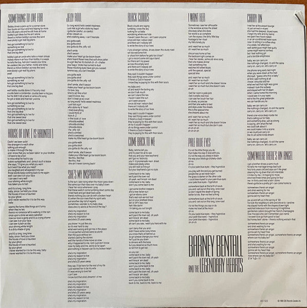 Barney Bentall And The Legendary Hearts - secondary