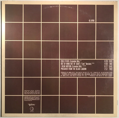 Cold Fever - secondary