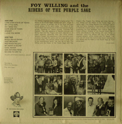 Foy Willing And The Riders Of The Purple Sage - secondary