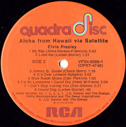 Aloha From Hawaii Via Satellite - secondary