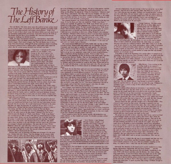 The History Of The Left Banke - secondary