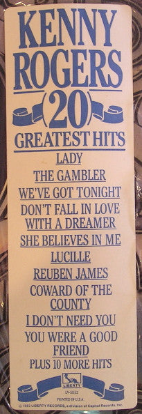 Twenty Greatest Hits - secondary