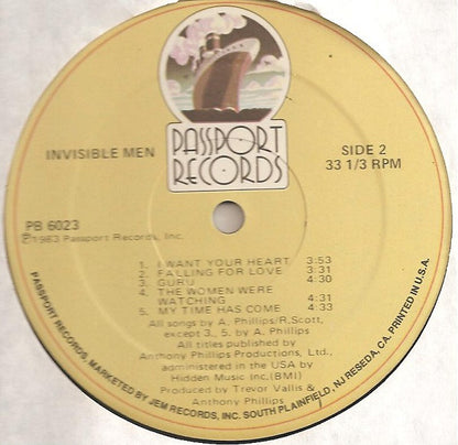 Invisible Men - secondary