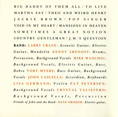 John Cougar Mellencamp - Big Daddy